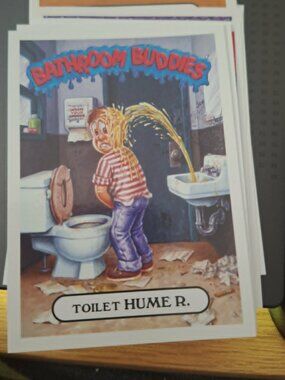 Garbage Pail Kids Bathroom Buddies